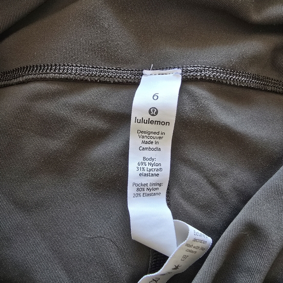 Lululemon Athletica Olive Leggings - Picture 6 of 6